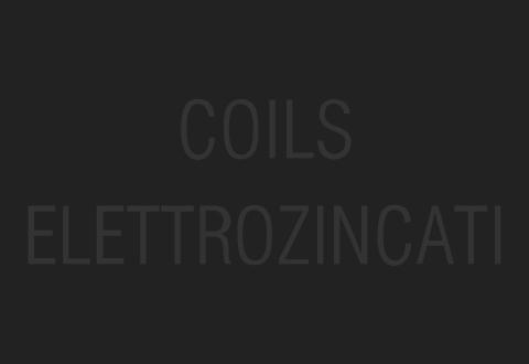 Coils Elettrozincati